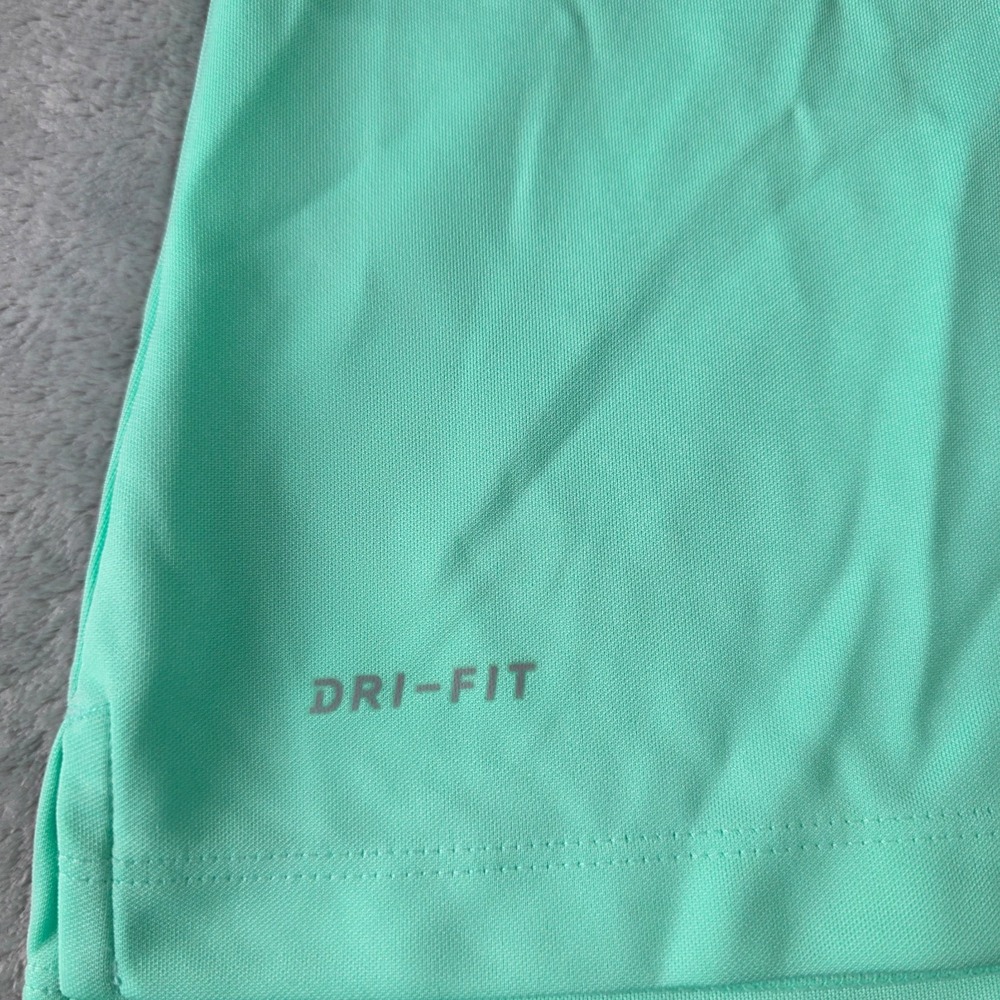 Women's Nike Dri-FIT Golf Mint Green-Polo Shirt-Sz Lg - Picture 2 of 7
